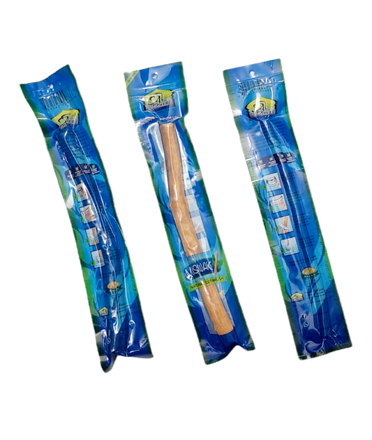 3 Pack of Sewak Siwak Meswak Miswak Sticks Stick Al Khair Natural Herbal Toothbrush Vacuum Sealed Natural Flavored Brush Tooth Toothbrush